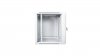 Szafa krosowa wisząca niedzielona 19 cali 12U 600x635x600 szara DN-W19 12U/600